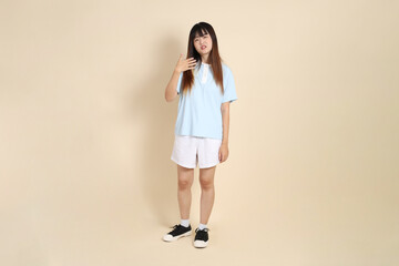 20s Asian Woman in casual clothes