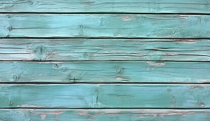 Obraz premium Textured Green Wooden Planks with Rustic Charm and Weathered Finish for Background or Design Use