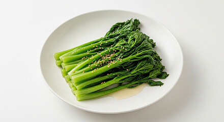 쑥갓나물