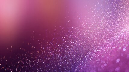 Obraz premium A vibrant blend of purple hues with glowing particles, creating a dreamy and enchanting visual effect.
