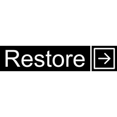 Restore Vector Icon