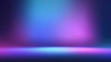 Obraz premium A vibrant gradient background featuring shades of blue and purple, perfect for digital design projects.