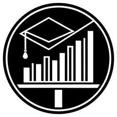 Obraz premium educational-chart-icon