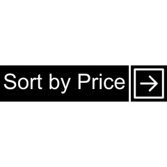 Sort by Price Vector Icon