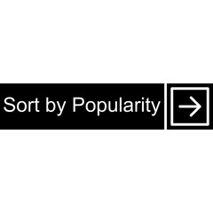 Sort by Popularity Vector Icon