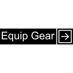 Equip Gear Vector Icon
