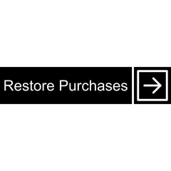 Restore Purchases Vector Icon