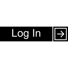 Log In Vector Icon