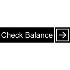 Check Balance Vector Icon