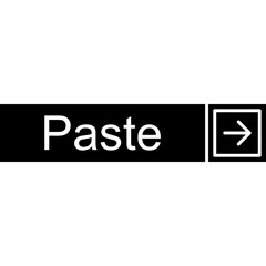Paste Vector Icon