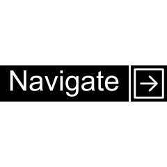 Navigate Vector Icon