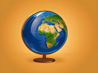 
Earth Globe in vector illustration