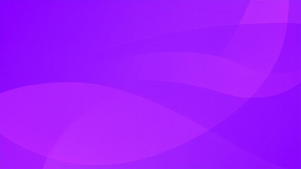 紫の抽象的な波の背景イメージ 余白 16:9サイズ AI生成素材