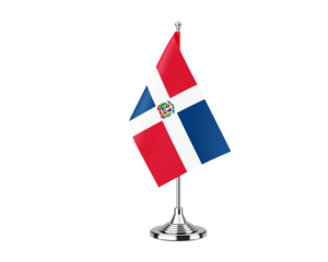 Dominican Republic Table Flag 