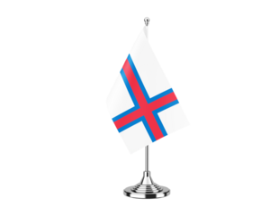 Faroe Islands Table Flag 