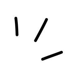 vector Line movement effect 