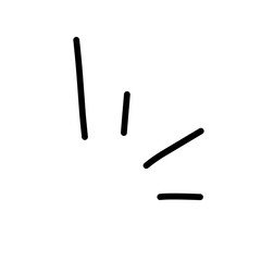 vector Line movement effect 