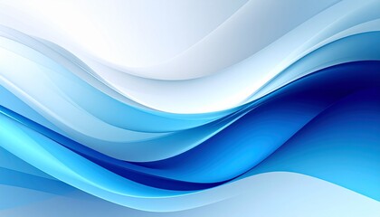 Fototapeta premium 水色と白のアブストラクト背景3