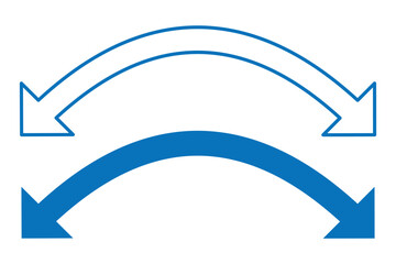 Dual sided arrow vector. Two way direction arrows. Right direction and left direction arrow icon vector. Exchange, swap, data transfer arrow. long double ended arrow vector design for website, app.