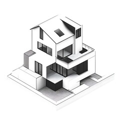 Modern House Architectural Design.