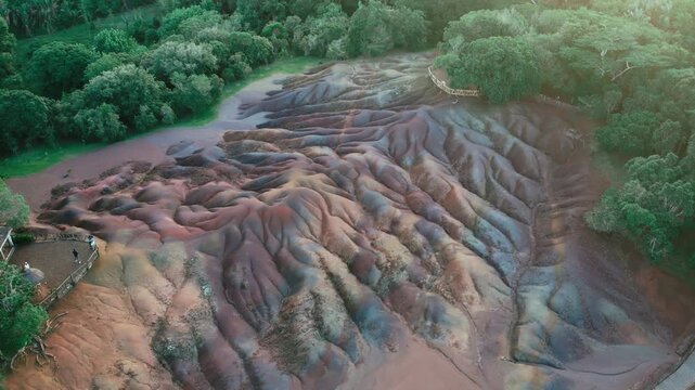 Chamarel 7 Coloured Earth in Mauritius