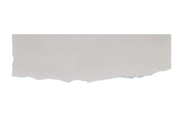 Paper different scraps, ripped page piece. White paper ripped message background.