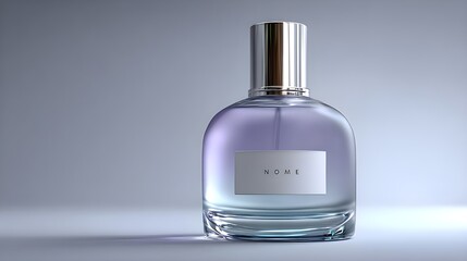 Discover Elegant Design With A Frosted Glass Perfume Bottle Featuring Soft Curves And Subtle Glow