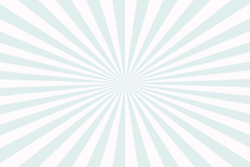 Snow color and Azure color burst retro starburst background.