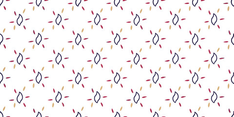Geometric pattern: An abstract geometric pattern with a repeating design of diamond shapes with a colorful splash.
