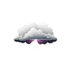 Dark Cloud Illustration Design