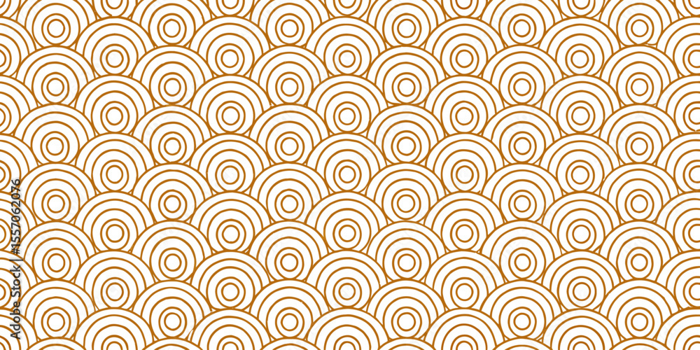 Aufkleber geometric gold circle pattern: a beautifully crafted gold circle pattern creates a seamless and eleg