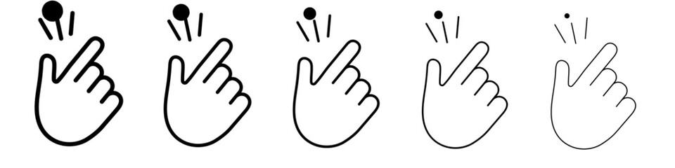 Easy icon vector outline symbol or illustration