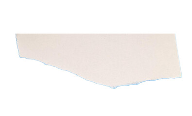 Torn paper isolated. Torn paper on white background. Paper different scraps set ripped page piece.	