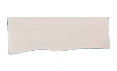 Torn paper isolated. Torn paper on white background. Paper different scraps set ripped page piece.	