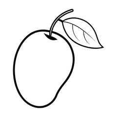 mango icon vector illustration