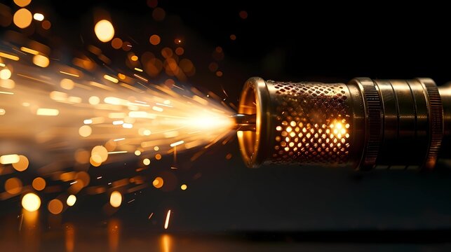 fireworks in the night city - Powered by Adobe