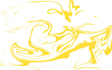 Obraz premium Yellow marble acrylic seamless pattern. Yellow fluid wavy abstract lines background. Design illustration for decoration, wall decor, wallpaper, cover, banner