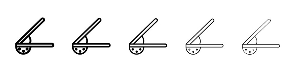 Lemon squeezer icon vector outline symbol or illustration