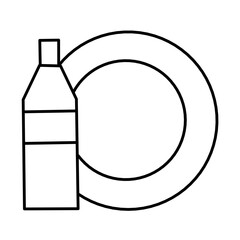 cleaning vector icon