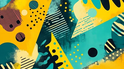 Abstract Geometric Pattern Design.
