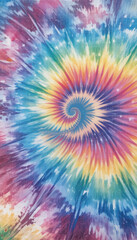 Fototapeta premium tie dye fabric star Wallpaper Texture with Soft Horizontal Weave 