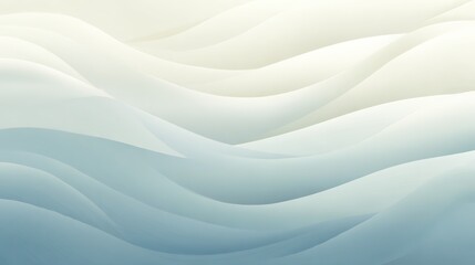 Obraz premium Light Blue and Cream-white Vector Illustration, Simple Lines and Waves Pattern, High-Definition Simple Style Background for Graphic Design.