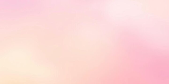 Fototapeta Soft pastel gradient transitioning from light peach to lavender, creating a serene, airy atmosphere,  gentle,  dreamy