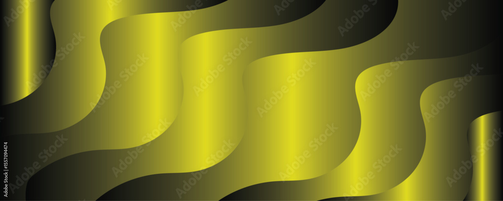 Poster abstract gradient background with undulating wave-like patterns in shades of golden. smooth, flowing