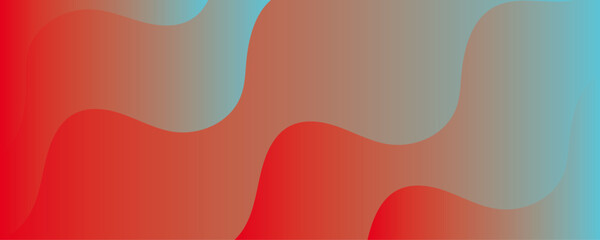 Abstract digital background with a bold diagonal stripe pattern using vibrant color gradient. Gradient Fluid Wave Banner Template Design. Tech glow from curved lines Design.