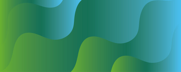 Abstract digital background with a bold diagonal stripe pattern using vibrant color gradient. Gradient Fluid Wave Banner Template Design. Tech glow from curved lines Design.