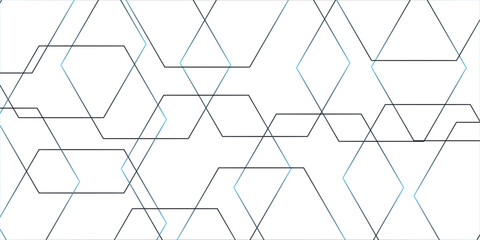 Abstract vector colorful hexagons pattern background. Geometric simple hexagonal.Geometric themes. and structure. grid tile and mosaic structure simple. Design for science, banner, medicine or technol