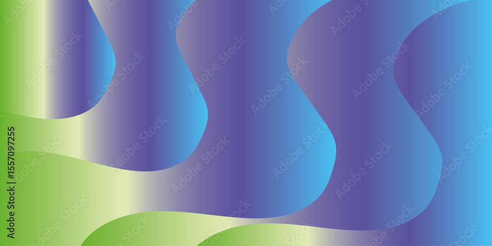 Poster porple abstract background soft waves. gradient fluid wave banner template design. luxury paper. sub