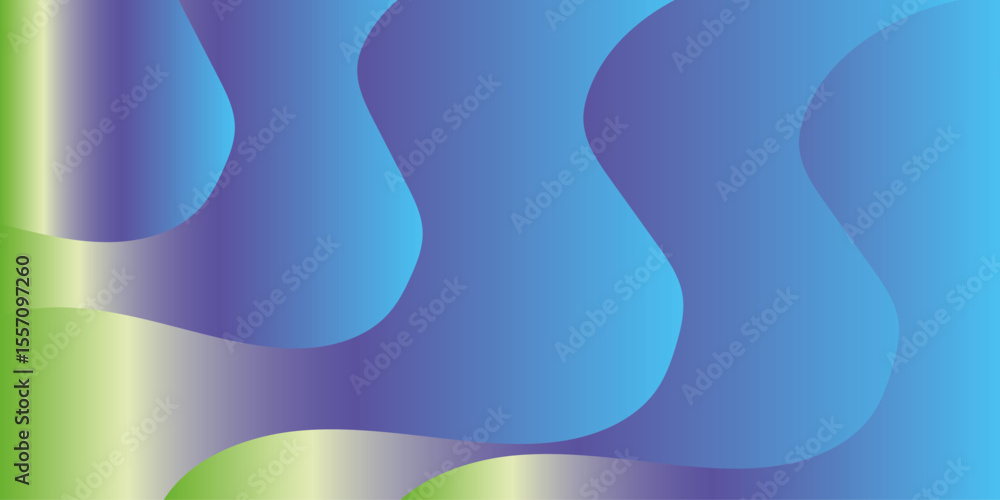 Poster porple abstract background soft waves. gradient fluid wave banner template design. luxury paper. sub