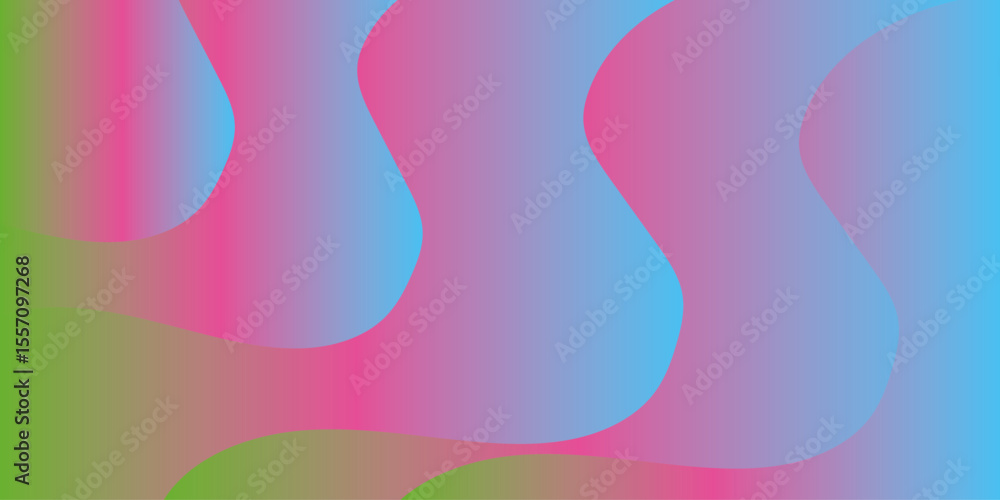 Poster pink abstract background soft waves. gradient fluid wave banner template design. luxury paper. subtl